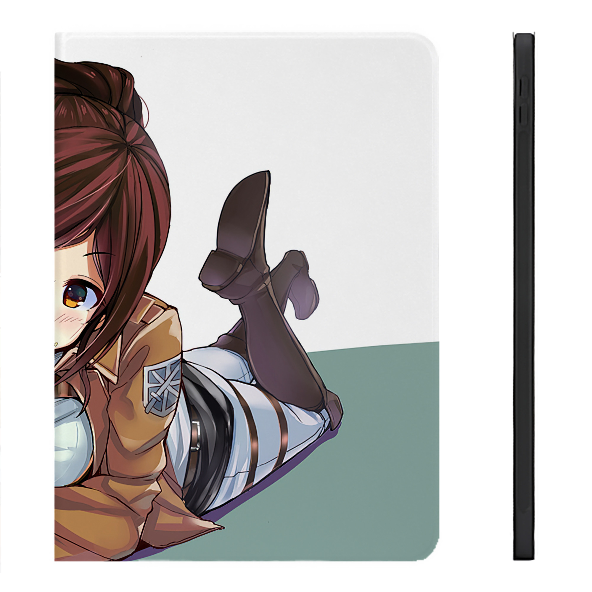 （画像用） 進撃の巨人 Attack on Titan IPadケース ペンホルダー付き ブックスタイルデザイン